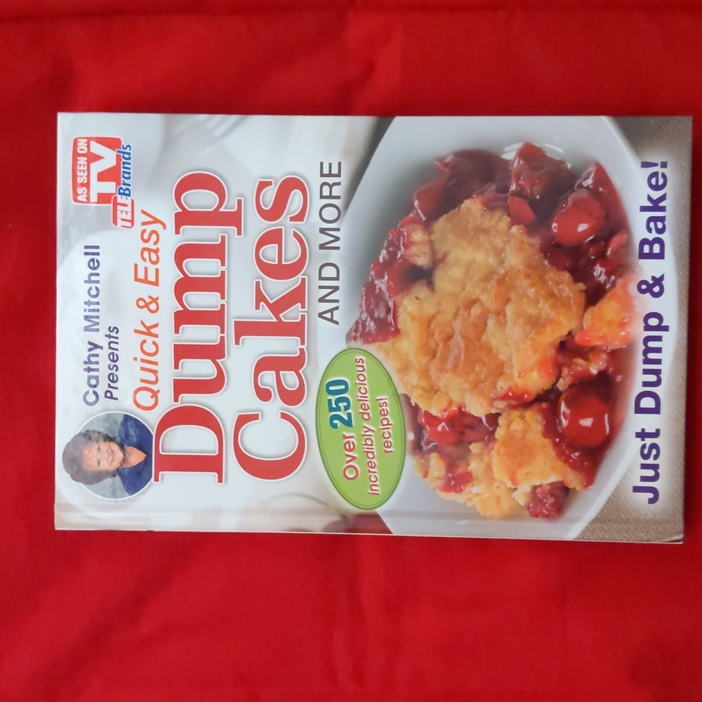 NWT Dump Cakes book by Cathy Mitchell